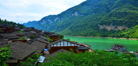 重庆、武隆仙女山、天坑、乌江画廊、龚滩古镇